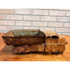 Vintage Wyandotte Pressed Steel Toy Dump Truck Parts / Restore 12" Wood Wheels