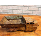 Vintage Wyandotte Pressed Steel Toy Dump Truck Parts / Restore 12" Wood Wheels