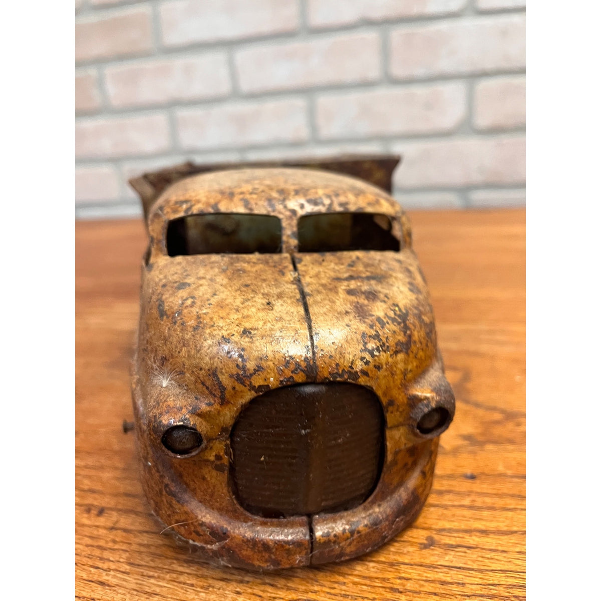 Vintage Wyandotte Pressed Steel Toy Dump Truck Parts / Restore 12" Wood Wheels