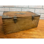 RARE Vintage 1900s Lorillard & Co. Cognac Cocktails Cigar Advertising Wood Box