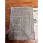 Loose Leaf Current Topics: For Class Study 1927-1928 Classroom School Booklet