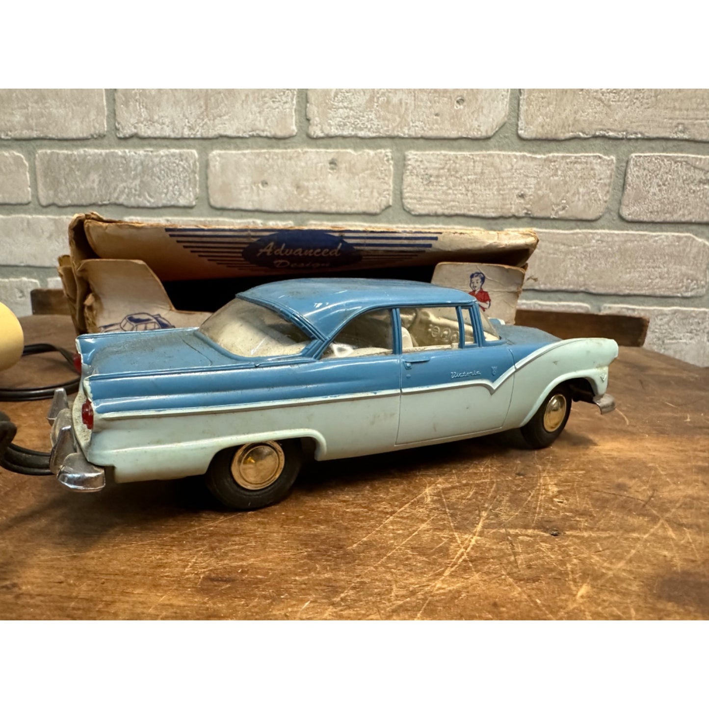 Vintage AMT Ford Fairlane Victoria Remote Promo Car w/ Box