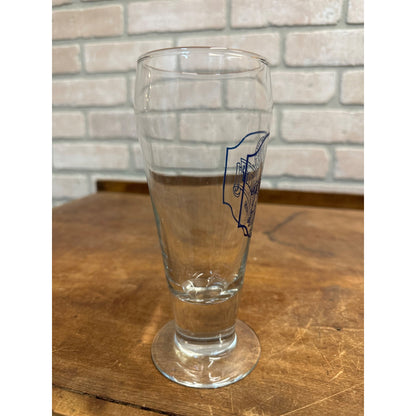 POINT SPECIAL BEER GLASS / VTG TAVERN BARWARE ADVERTISING / MAN CAVE BAR DECOR