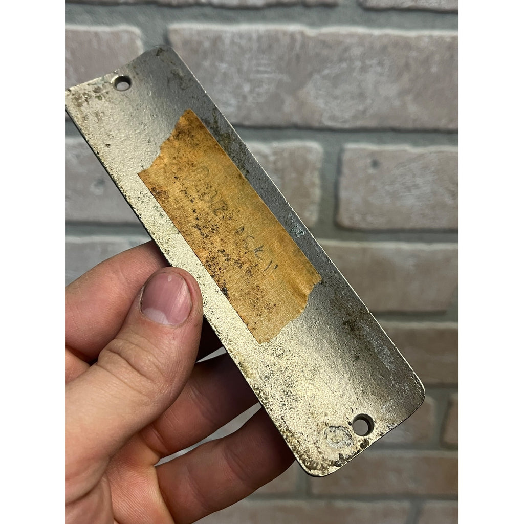 Vintage 1900s Athermos Gurney Refg. Co. Ice Box Emblem Tag Fond du Lac Wis