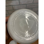 Vintage Lot of 4 White Milk Glass Ovenware J-2639 with Handle Bowls 14 oz