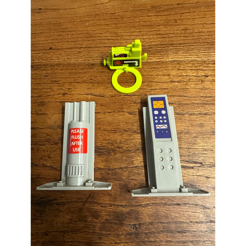 Vintage Teenage Mutant Ninja Turtles Flushomatic Toy Parts TMNT 1989
