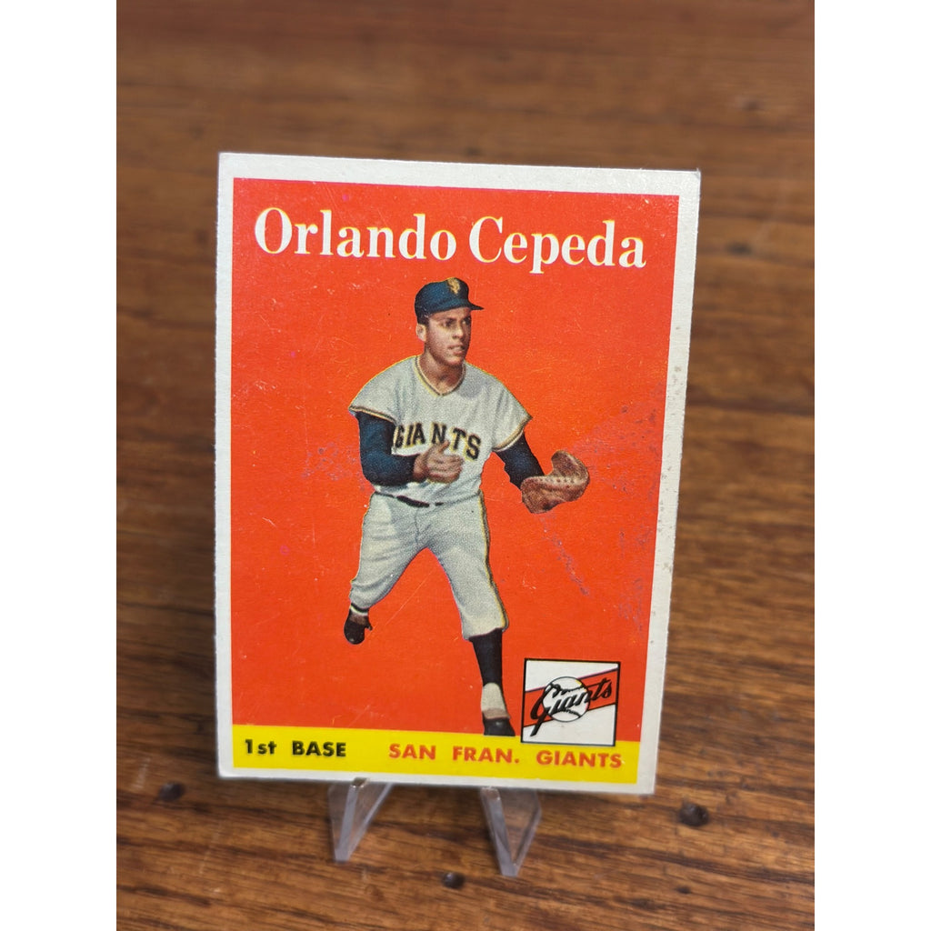1959 Topps Baseball Orlando Cepeda #343 Giants EX-NM