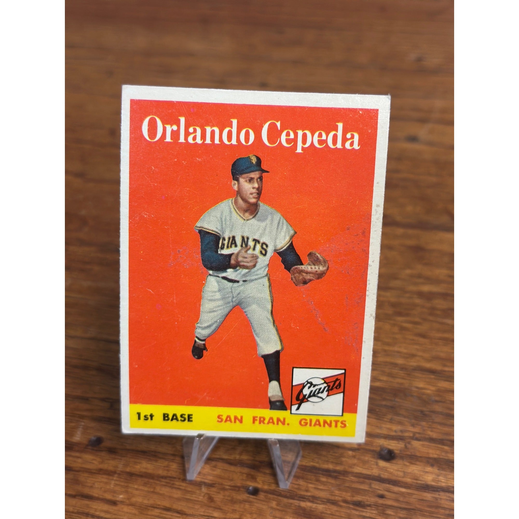 1959 Topps Baseball Orlando Cepeda #343 Giants EX-NM