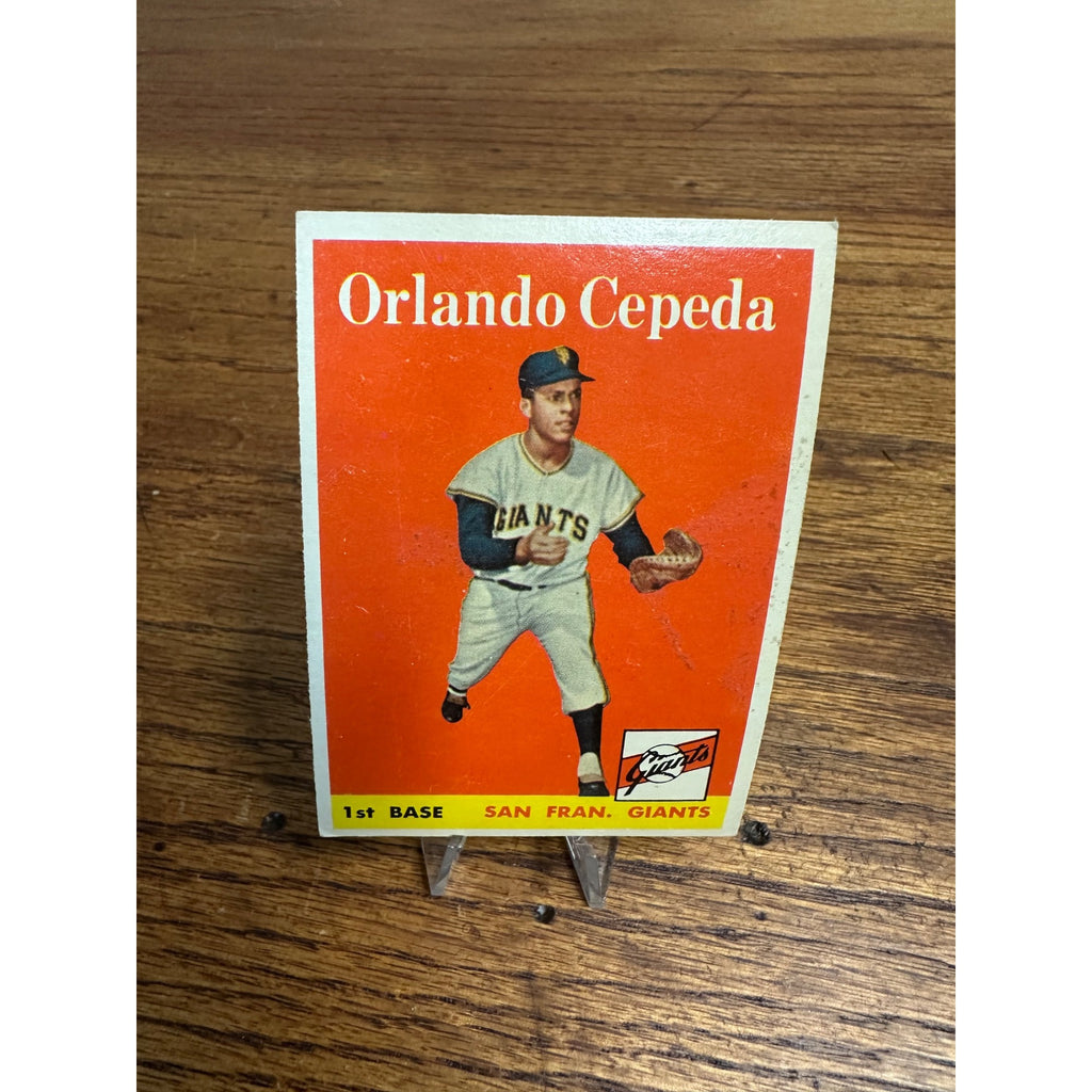 1959 Topps Baseball Orlando Cepeda #343 Giants EX-NM