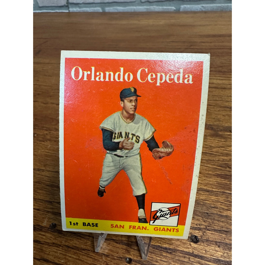 1959 Topps Baseball Orlando Cepeda #343 Giants EX-NM
