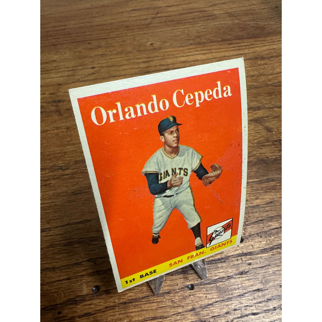 1959 Topps Baseball Orlando Cepeda #343 Giants EX-NM