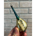 Vintage German Mercury Blown Glass Ornament String Instrument Mandolin
