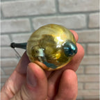 Vintage German Mercury Blown Glass Ornament String Instrument Mandolin