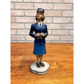 RARE Vintage WWII US Navy WAVE Enlistment Statue Plaster Women 12" Display