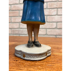 RARE Vintage WWII US Navy WAVE Enlistment Statue Plaster Women 12" Display