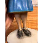 RARE Vintage WWII US Navy WAVE Enlistment Statue Plaster Women 12" Display
