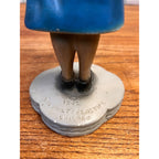 RARE Vintage WWII US Navy WAVE Enlistment Statue Plaster Women 12" Display