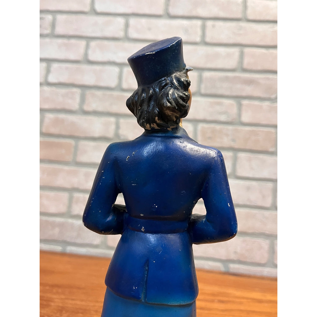 RARE Vintage WWII US Navy WAVE Enlistment Statue Plaster Women 12" Display