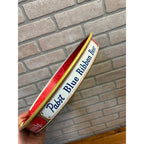 Vintage 1960s Pabst Blue RIbbon beer Milwaukee Bartender Metal Advertising Tray