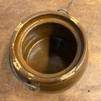 Antique Scarce 1910s  1/2 Quart Size Red Wing Bail,Handle Bean Pot No Lid