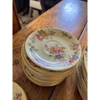 Rosenthal Ivory Bavaria "The Sunray" 107pc Wedding Fine China Set Service 12 Wedding