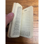 Vintage c1904 Nyals Remedies Memo Book Advertising Dale Wisconsin Druggist