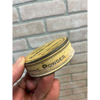 Vintage c1920s Henry C. Miner Inc Blending Powder Makeup Tin Can New York Adv.