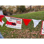 Vintage 1960s Remington Chainsaws Advertising Retail Store Banner Sign 24ft