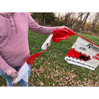 Vintage 1960s Remington Chainsaws Advertising Retail Store Banner Sign 24ft