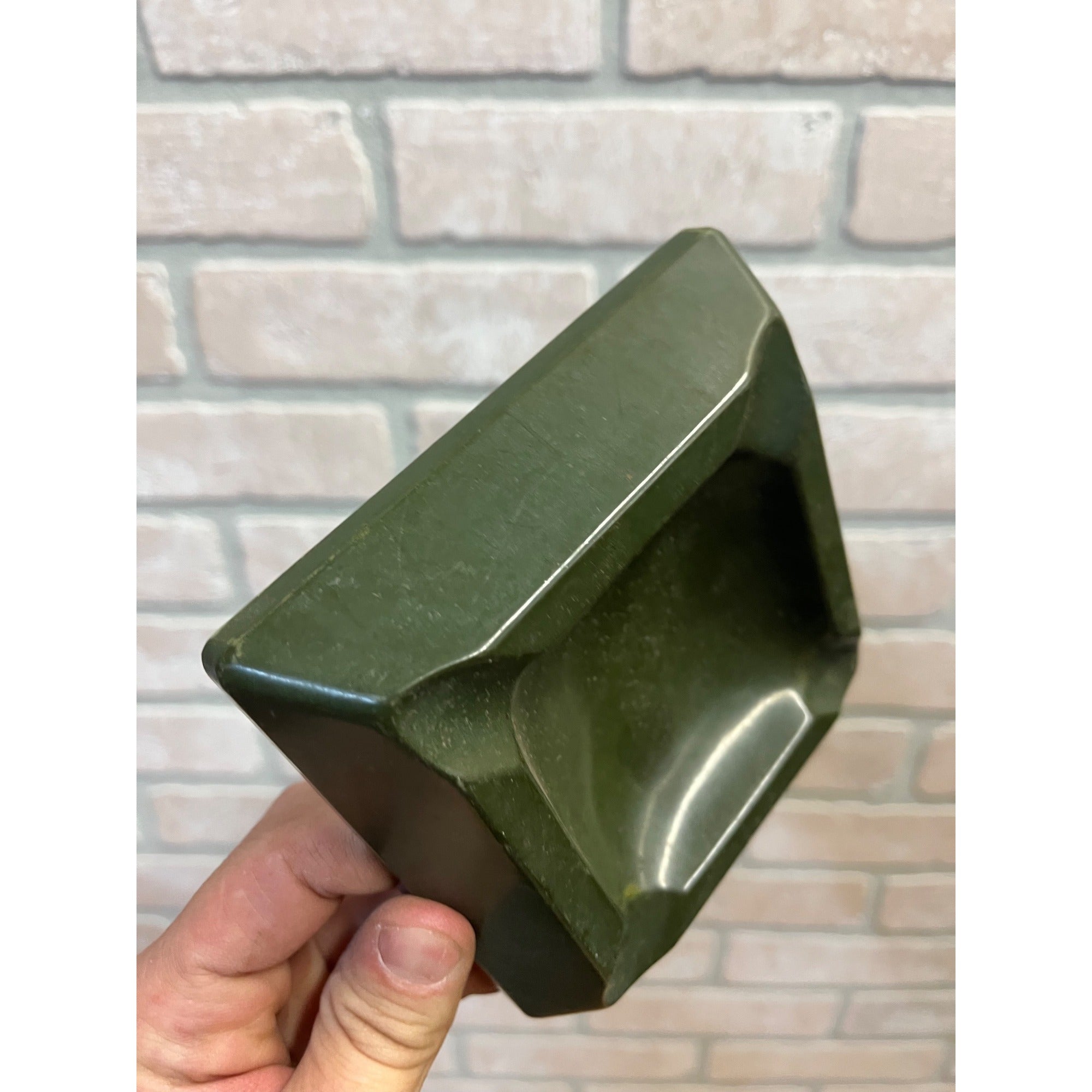 Vintage Brown's Cities Service Gas Oil Station Waupun Wis Advertising Ashtray