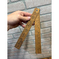Vintage 1920s May-B-Inn Merrill Tomahawk Wis WI Advertising Fish Ruler Shell Oil
