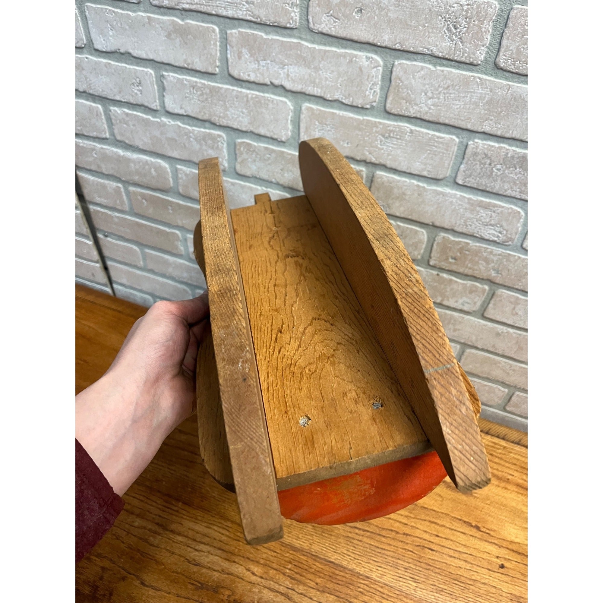 Vintage Wooden Spotty Rocking Horse Children's Kids Boys Girls Toy Rocker