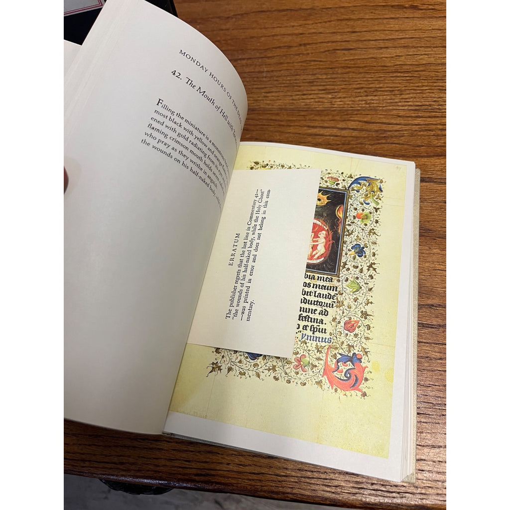 The Hours of Catherine of Cleves Illustrated 1966 HC w/Slipcase Fine Printing