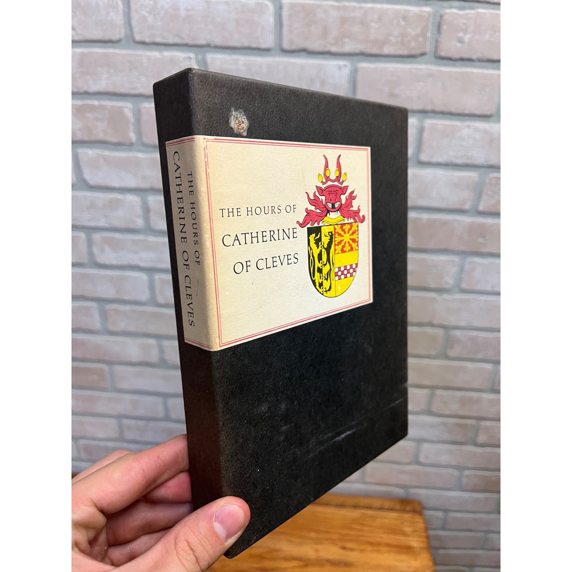 The Hours of Catherine of Cleves Illustrated 1966 HC w/Slipcase Fine Printing