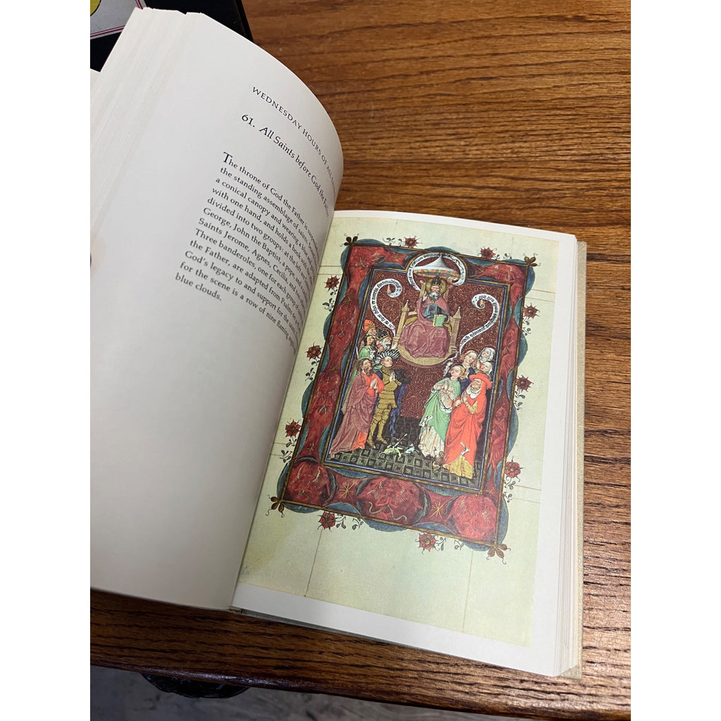The Hours of Catherine of Cleves Illustrated 1966 HC w/Slipcase Fine Printing