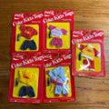 Coca Cola 1986 Coke Kids Togs BBI Toys Doll Fashions Doll Clothes Lot (5)