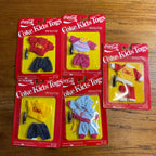 Coca Cola 1986 Coke Kids Togs BBI Toys Doll Fashions Doll Clothes Lot (5)