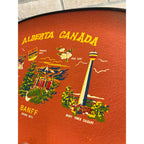 Vintage Banff National Park Alberta Canada Souvenir Tray Serving Mid-Century MCM