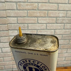 Vintage Perfection Vacuum Pump Oil Can One Quart Canco Size Delavan, Wisconsin