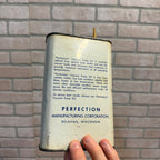 Vintage Perfection Vacuum Pump Oil Can One Quart Canco Size Delavan, Wisconsin