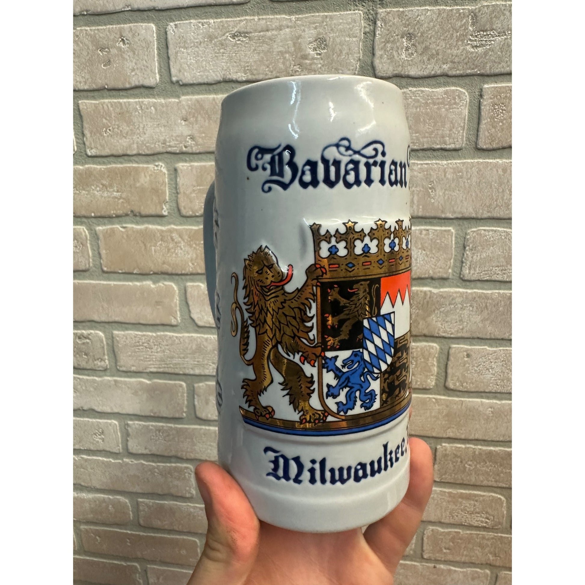 Bavarian Inn Milwaukee Wisconsin Ceramarte Stein Mug Ceramic