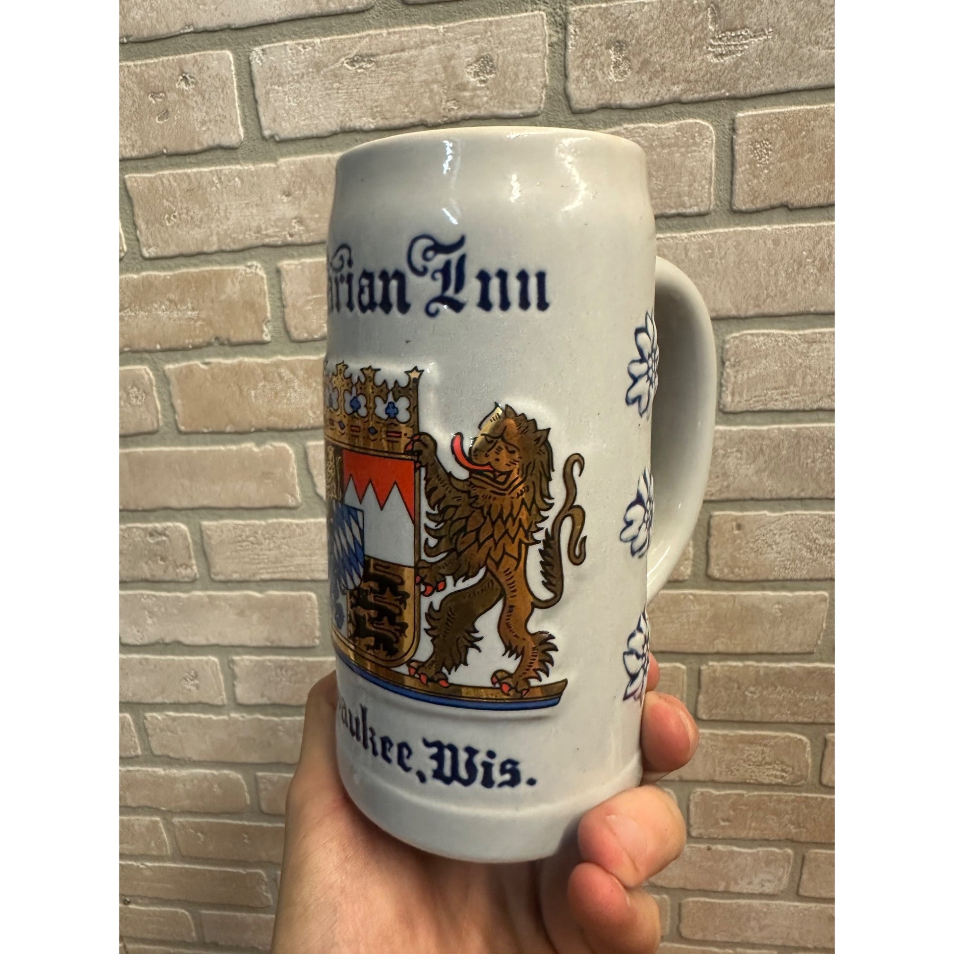 Bavarian Inn Milwaukee Wisconsin Ceramarte Stein Mug Ceramic