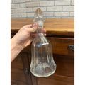 Vintage 1900s "Sprucewood" Whiskey Liquor Etched Glass Back Bar Decanter - Wisconsin?