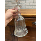 Vintage 1900s "Sprucewood" Whiskey Liquor Etched Glass Back Bar Decanter - Wisconsin?
