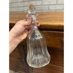 Vintage 1900s "Sprucewood" Whiskey Liquor Etched Glass Back Bar Decanter - Wisconsin?