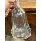 Vintage 1900s "Sprucewood" Whiskey Liquor Etched Glass Back Bar Decanter - Wisconsin?