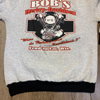 Vintage 1980s Harley Davidson Long Sleeve Sweater Shirt Medium Bob's Fond du Lac