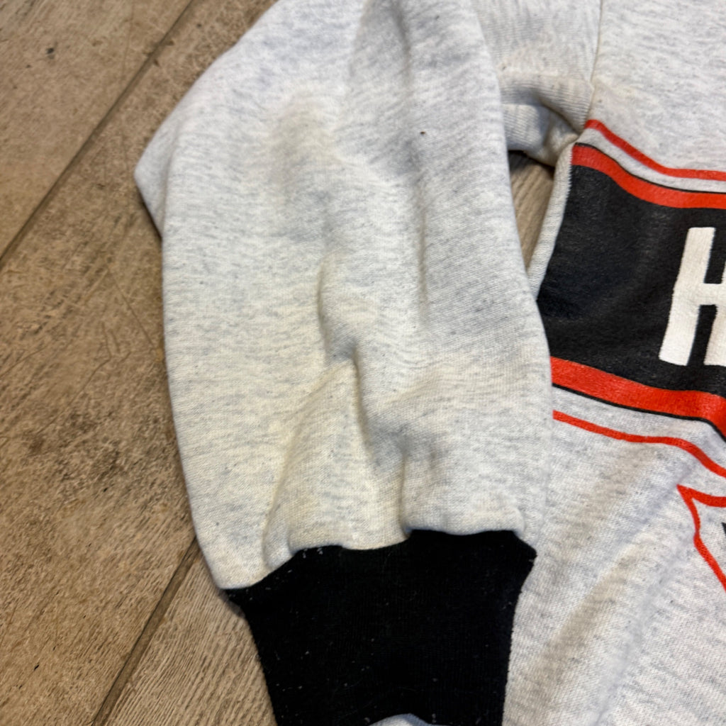 Vintage 1980s Harley Davidson Long Sleeve Sweater Shirt Medium Bob's Fond du Lac