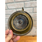 Vintage Brass Candlestick Candle Holder Primitive Farmhouse Style