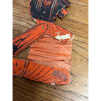 RARE Vintage Halloween Tango Witch Diecut Honeycomb Beistle 1930-31 - POOR As-Is